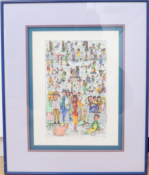 « Ice Day » de James Rizzi (1950-2011)
