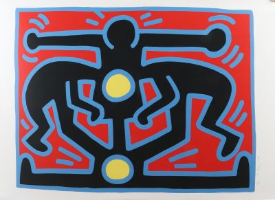 Keith Haring (1958-1990) d'après