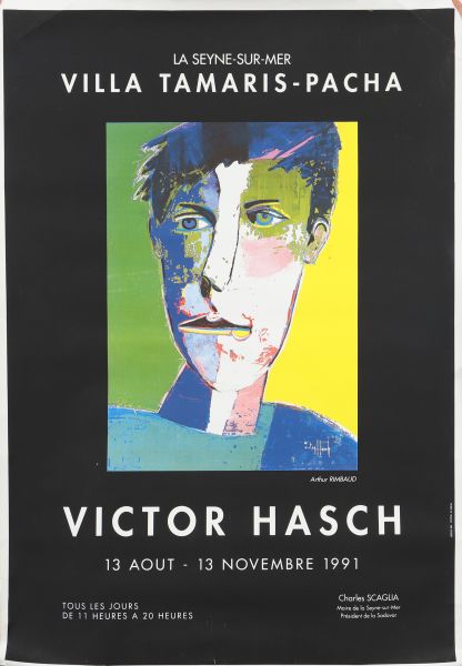Affiche Victor Hasch (1945-2012)