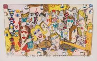 « All the same but different » de James Rizzi (1950-2011)