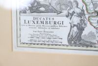 LUXEMBOURG CARTE par HOMANN. 