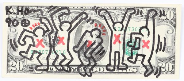 Keith Haring (1958-1990) after