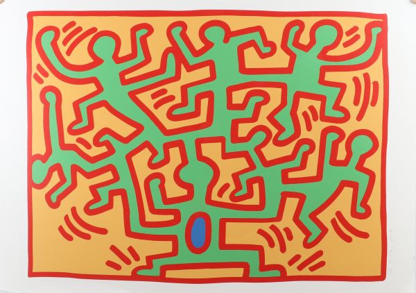 Keith Haring (1958-1990) d'après