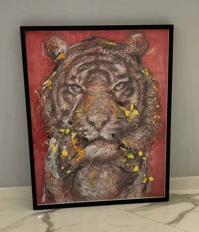 Lithographie, The Year Of the Tiger, 2022