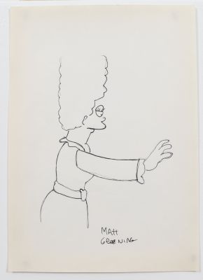 Matt Groening (né en 1954) Attribué à
