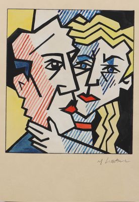 Roy Lichtenstein (1923-1997) d'aprés