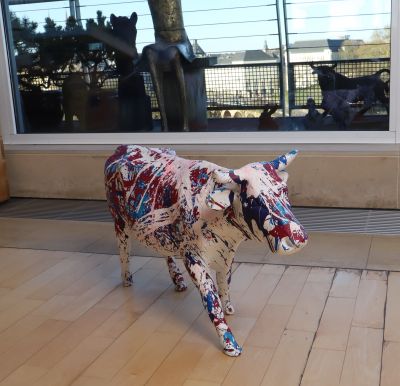Vache stylisée 