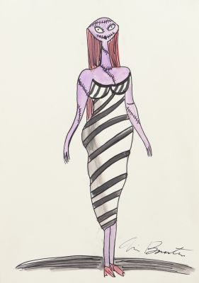 Tim Burton (né en 1958) Attribué à