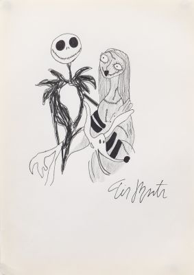 Tim Burton (né en 1958) Attribué à