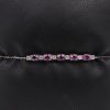 Bracelet Saphirs roses