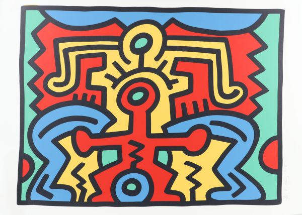 Keith Haring (1958-1990) d'après