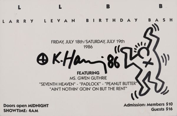 Keith Haring (1958-1990) d'après