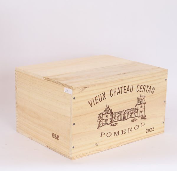 26 Vieux Château Certan 2022 (x6)