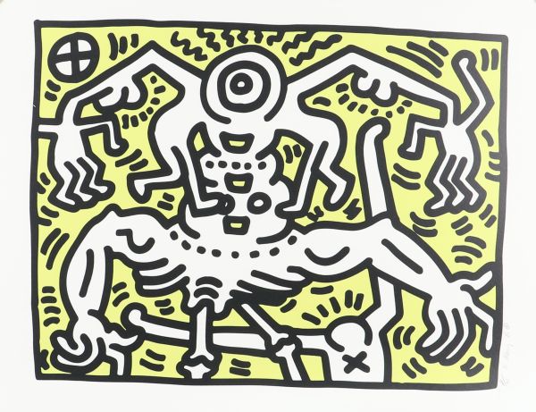 Keith Haring (1958-1990) d'après