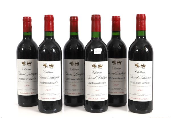 107 Château Grand Lartigue 1990 (x6)