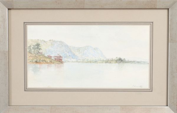 Frantz Seimetz (1858-1934)  “Vue des États Unis“