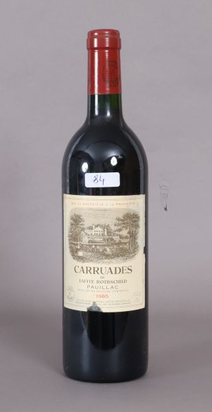 Château Carruades de Lafite 1985