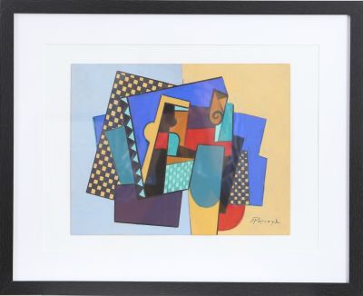 Josef Popczyk (1890-1971) - Composition abstraite