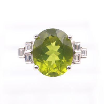 Bague en or blanc 18K