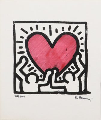 Keith Haring (1958-1990) d'après