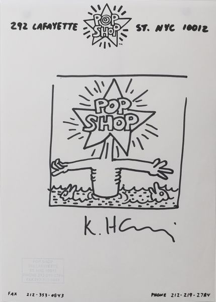 Keith Haring (1958-1990) d'après