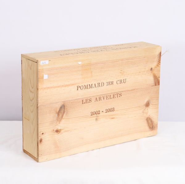 Pommard 1er Cru “Les Arvelets” 2002-2003 (x6)