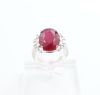 Bague Rubis de style Art Déco