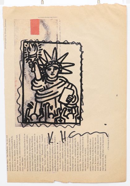Keith Haring (1958-1990) d'après