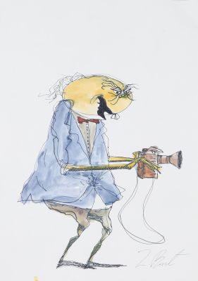 Tim Burton (né en 1958) Attribué à