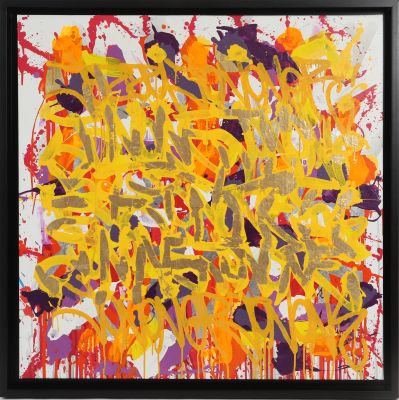 JonOne (né en 1963) “Staring at the sun”