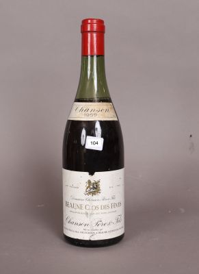 Beaunes Clos des Fèves 1959