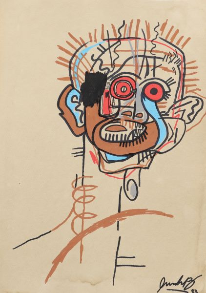 Jean-Michel Basquiat (1960-1988) d'après 