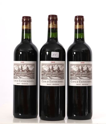 85 Cos d’Estournel 2008 (x3)