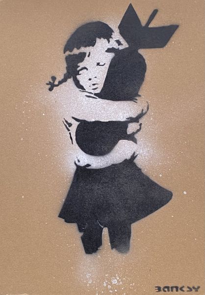 164 BANKSY Né en 1974 (D'après)