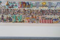 «Running Thru America» de James Rizzi (1950-2011)