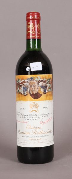 Château Mouton Rothschild 1987 (x1)