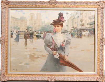 Victor Guerrier (1893-1968) « Parisienne »