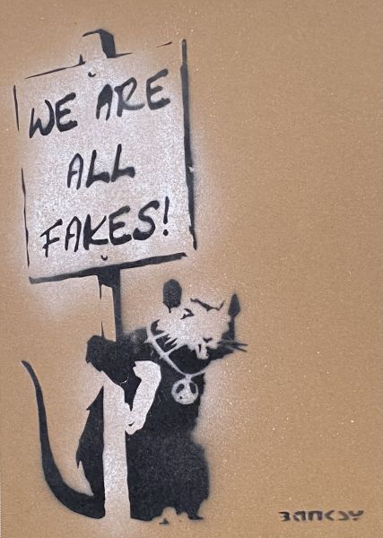 172 BANKSY Né en 1974 (D'après)