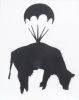 Dismaland la vache parachutée Banksy 
