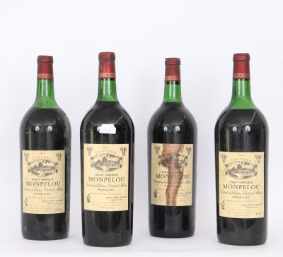 106 Château Haut-Bages Monpelou 1971 (x4)