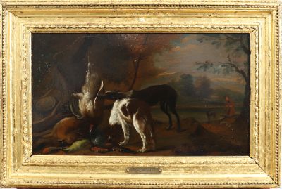 Ecole flamande du XVIIIe siècle, entourage de Adrian de Gryeff (1657-1722) Attr