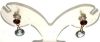Paire de pendants d'oreilles