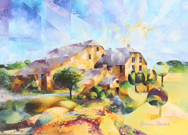 ‘Ferme du château de Rahier’ by Béatrice Bedeur