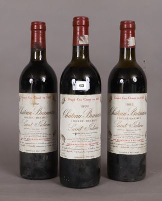 Château Branaire (Duluc-Ducru) (x3) 1982