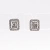 Paire de boutons d'oreilles diamants