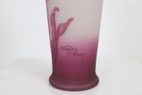Vase mauve VESSIÈRE Nancy