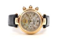Rare montre Russe Poljot en or rose