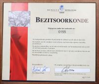 Coffret Bezitsoorkonde