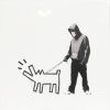 Keith Haring (1958-1990)  & Banksy d'après (blanc)