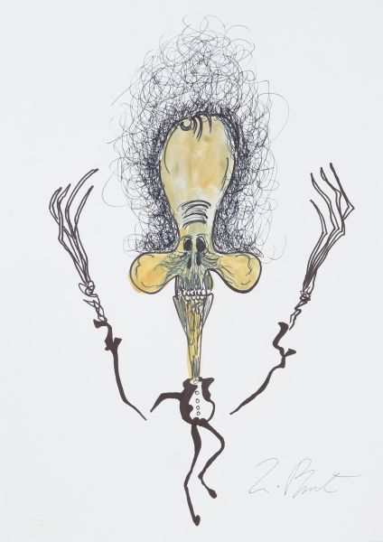 Tim Burton (né en 1958) Attribué à